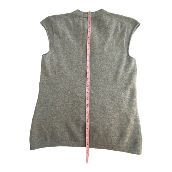 IISLI Cashmere High Neck Muscle Sleeve Sequins Dragon Sweater - Picture 7 of 8